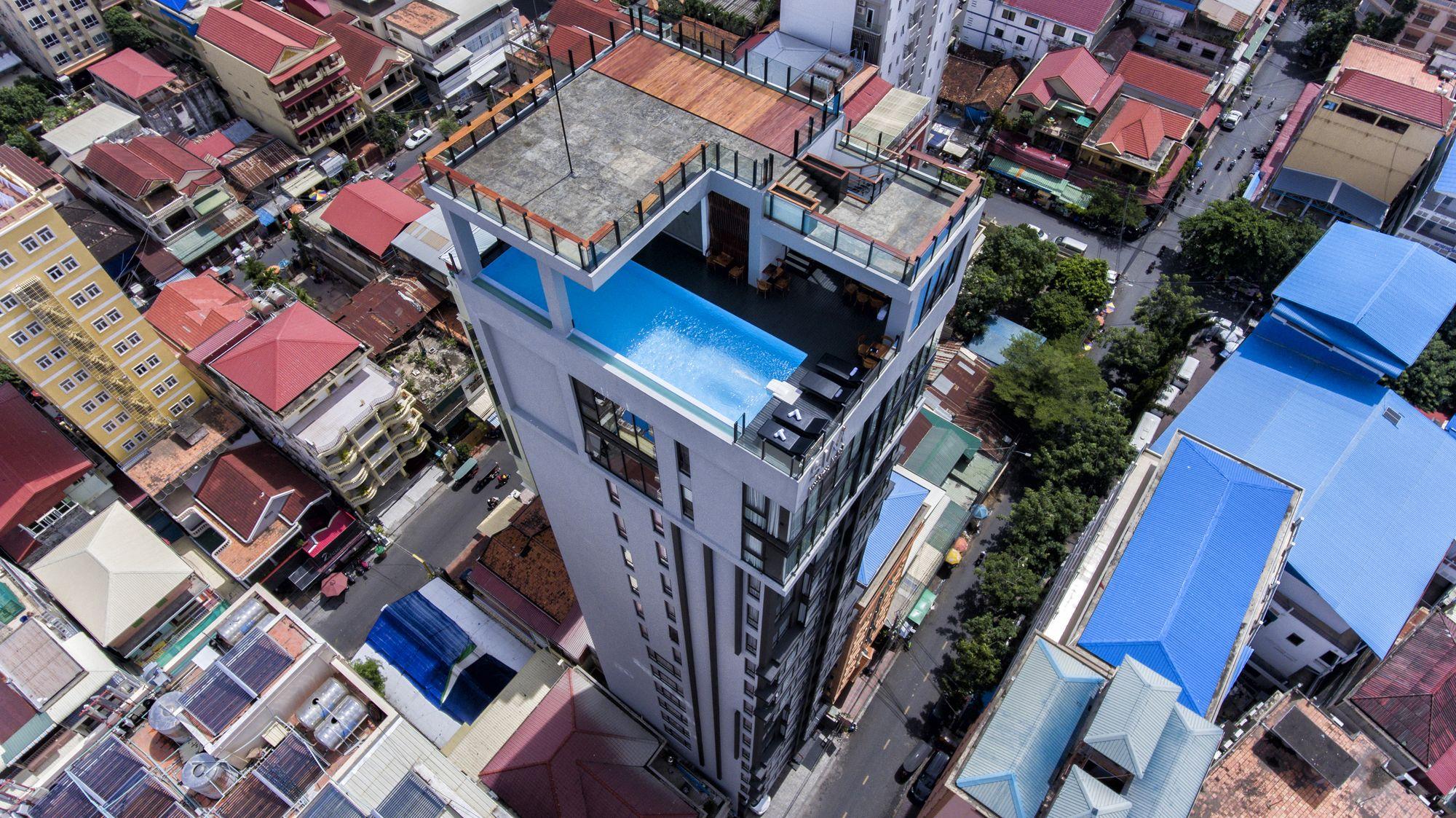 Sim Boutique Hotel Phnom Penh Exterior foto