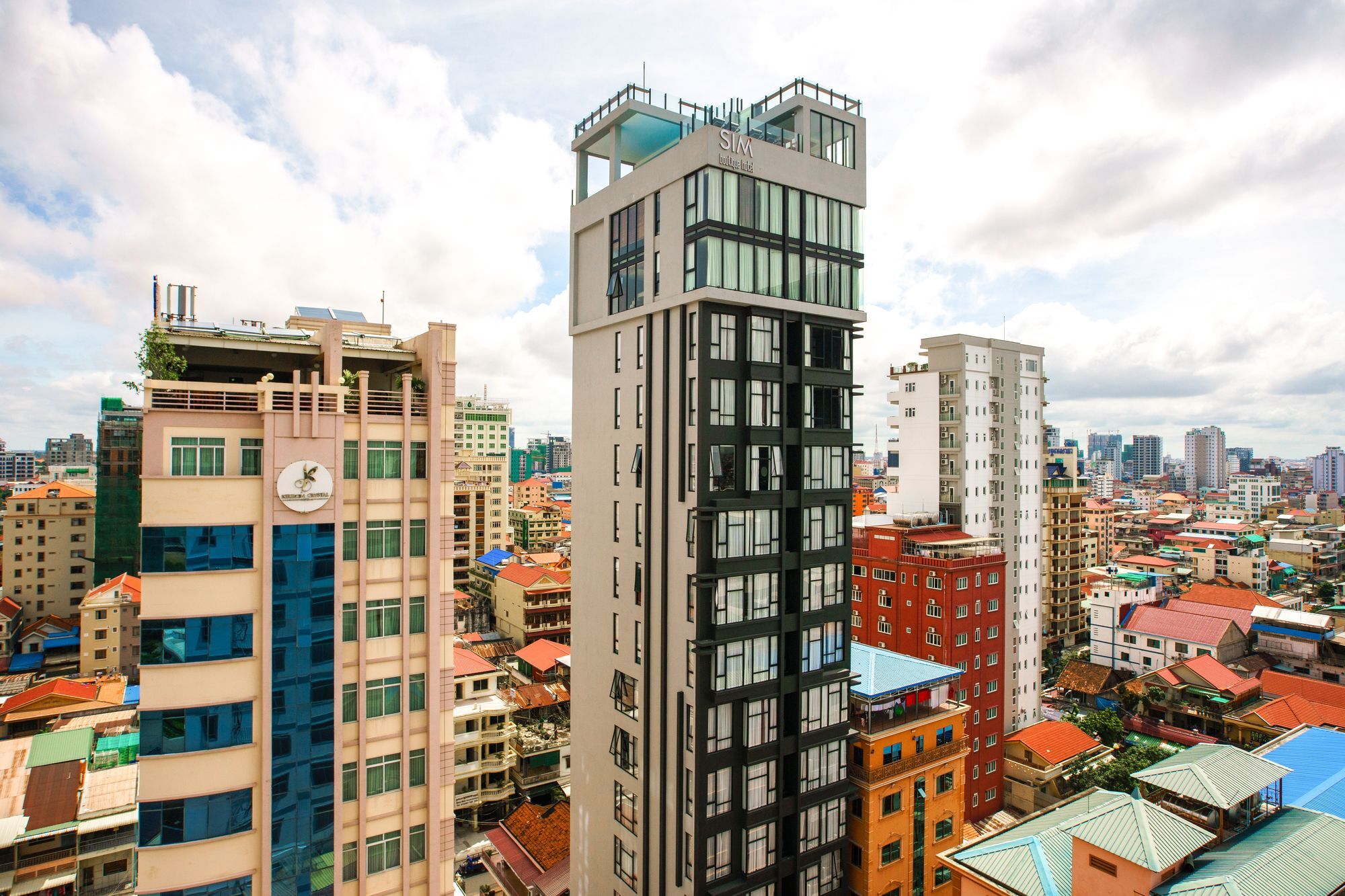 Sim Boutique Hotel Phnom Penh Exterior foto